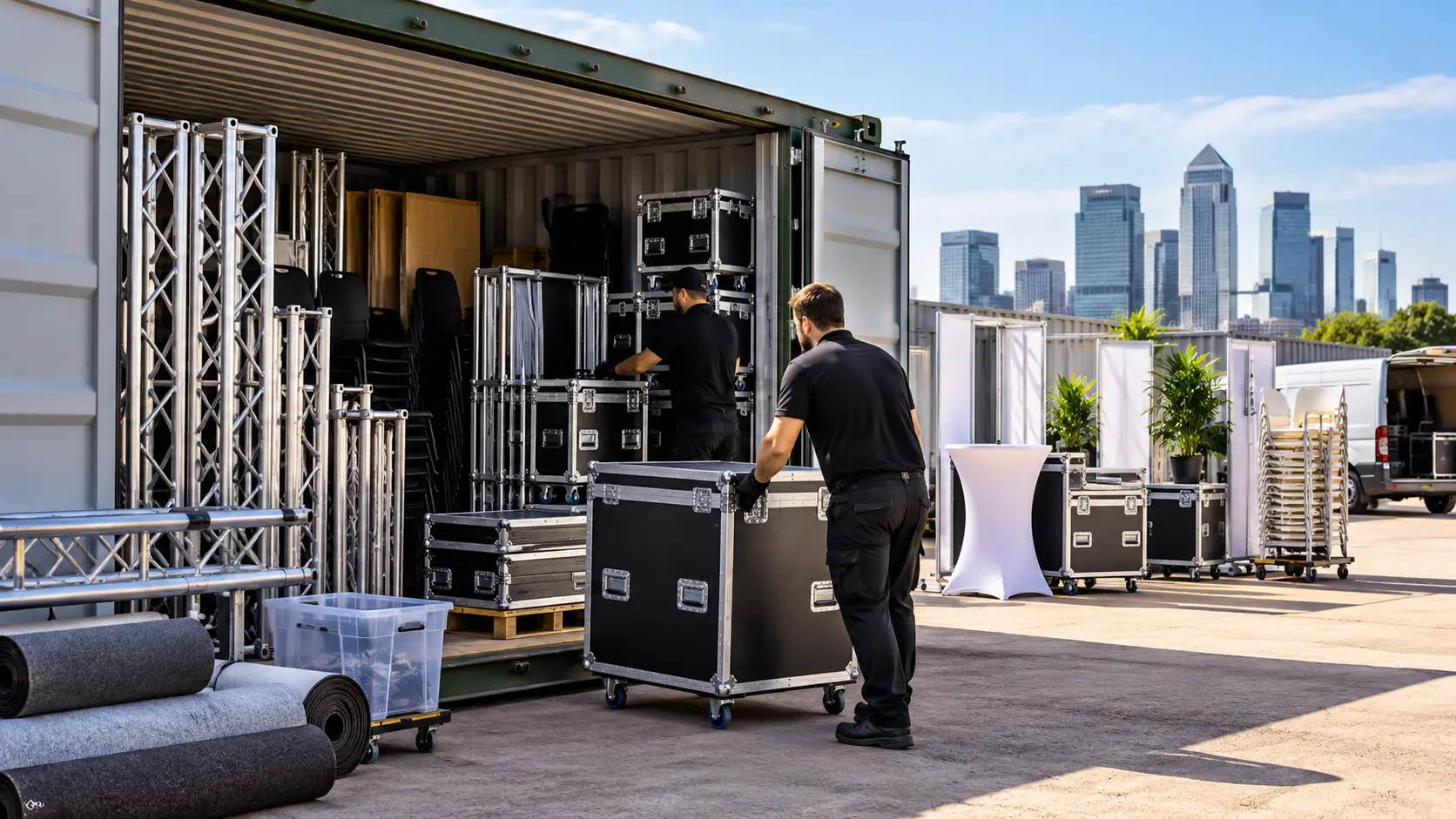 Storage for Events & Exhibition Companies