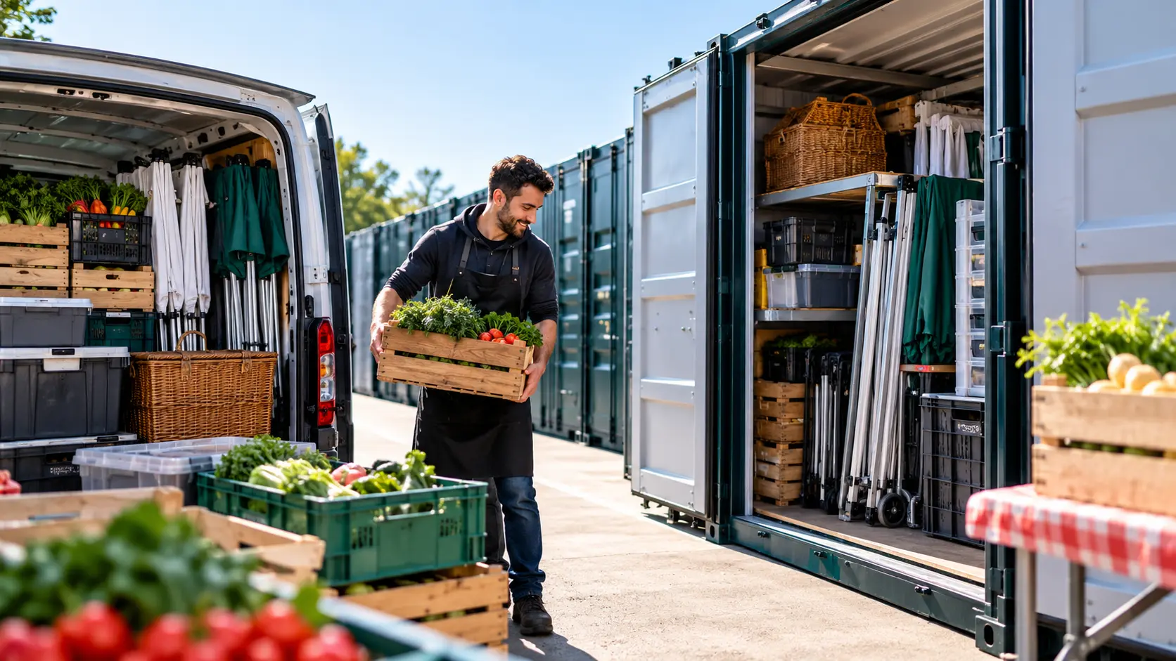 Storage for Market Traders