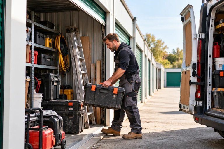 tool and equipment storage for tradesmen